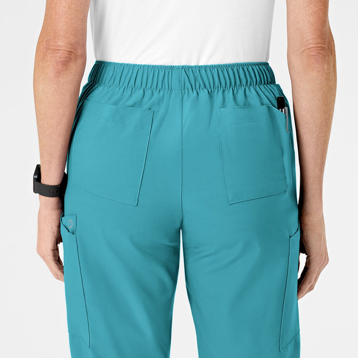 Teal - W123 Womens Cargo Pant Set