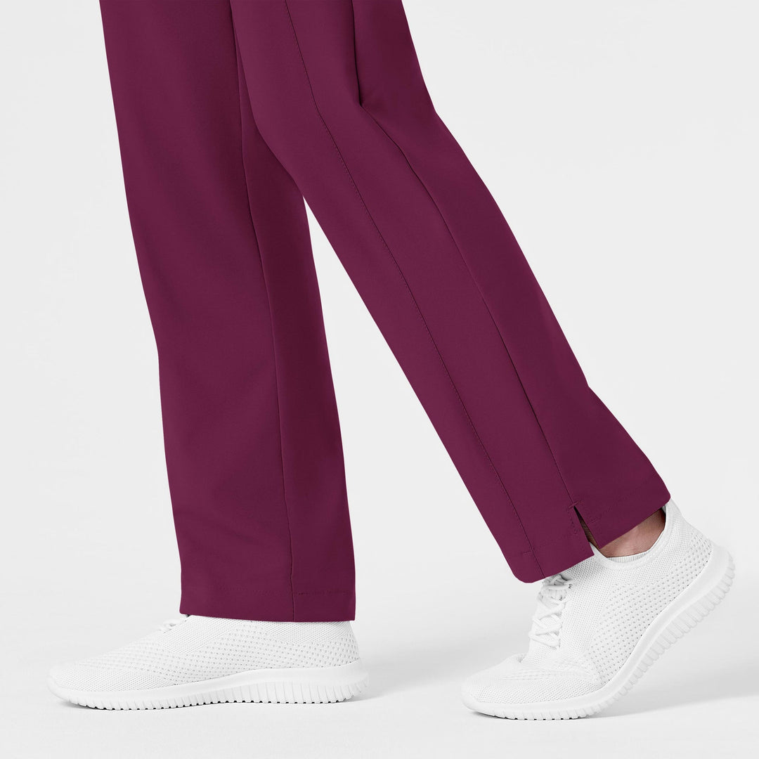 Wine - W123 Womens Cargo Pant Set
