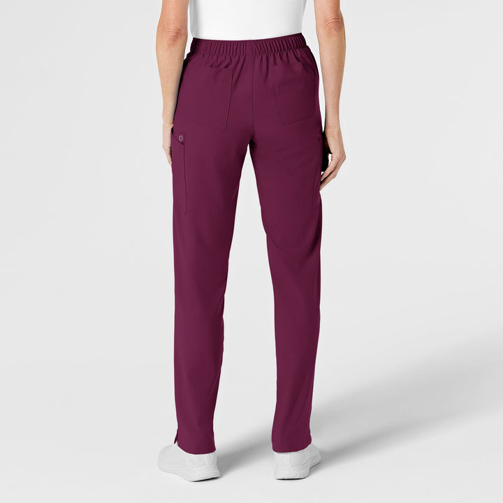 Wine - W123 Womens Cargo Pant Set