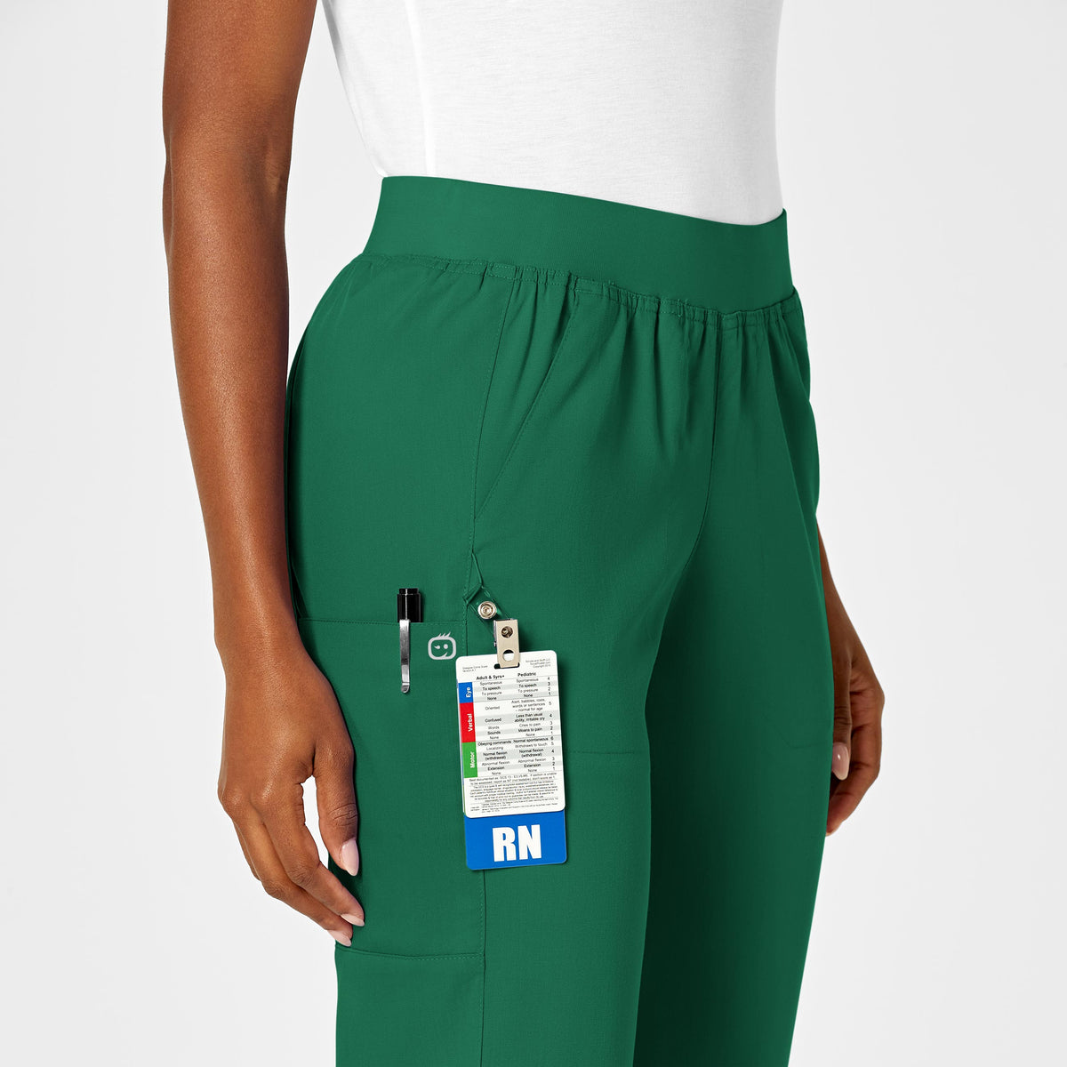 5419 - Womens Wonderwink Pro Knit Waist Scrub Pant