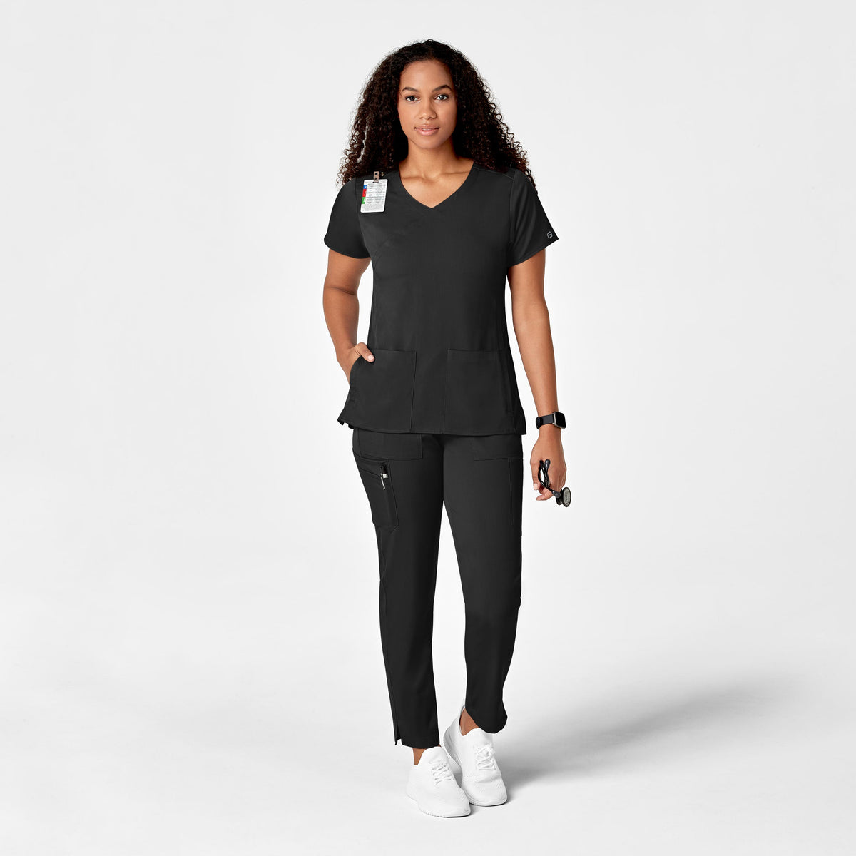 5519 - Womens Wonderwink Pro Slim Leg Cargo Pant