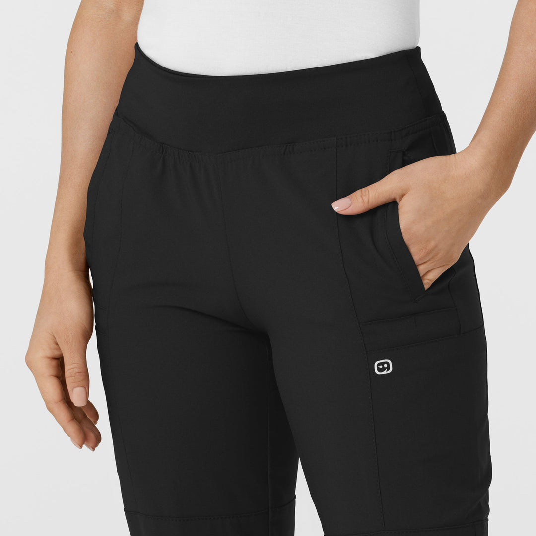 Black - W123 Womens Jogger Set