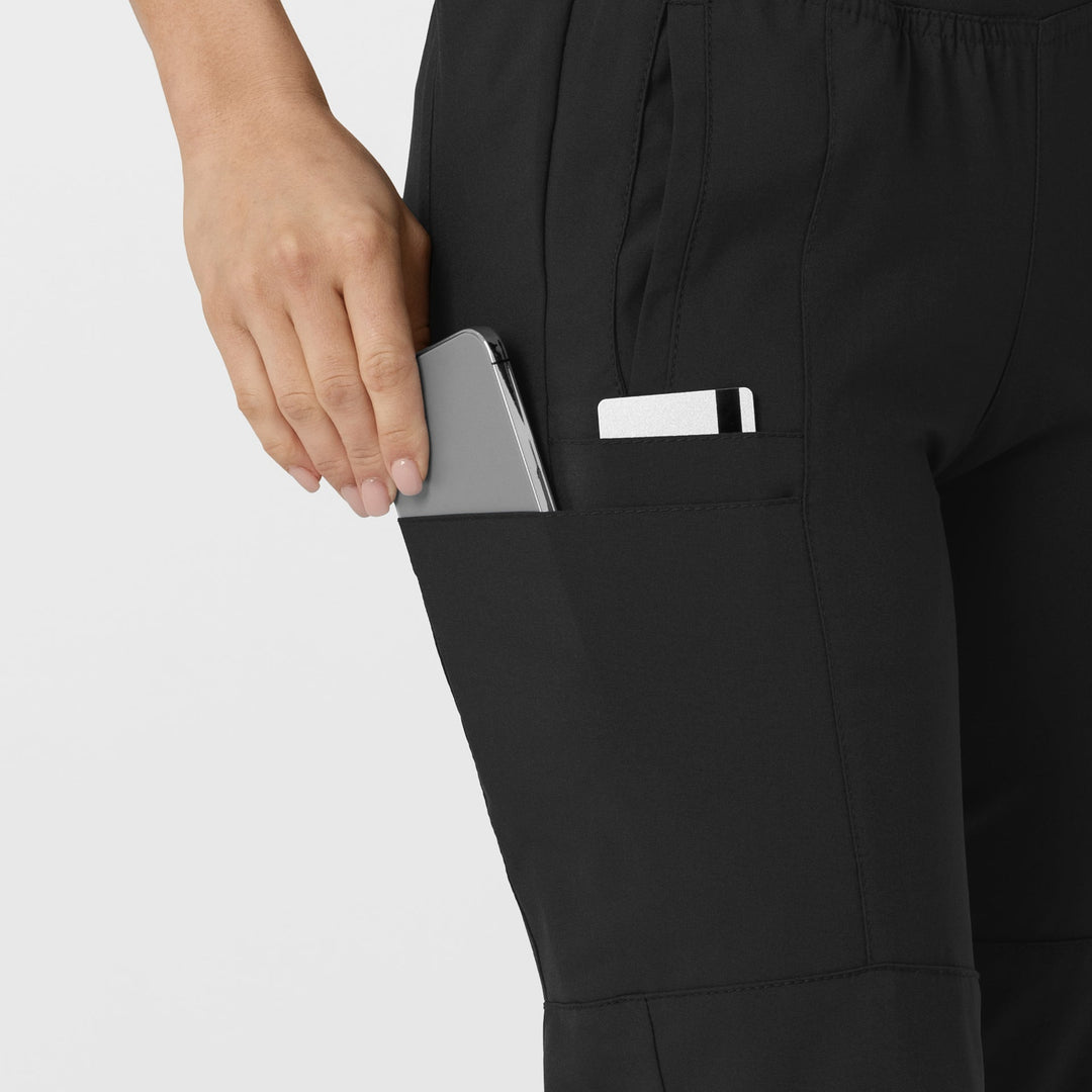 Black - W123 Womens Jogger Set