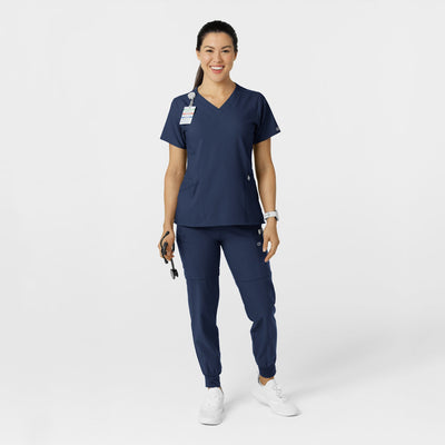 Navy - W123 Womens Jogger Set
