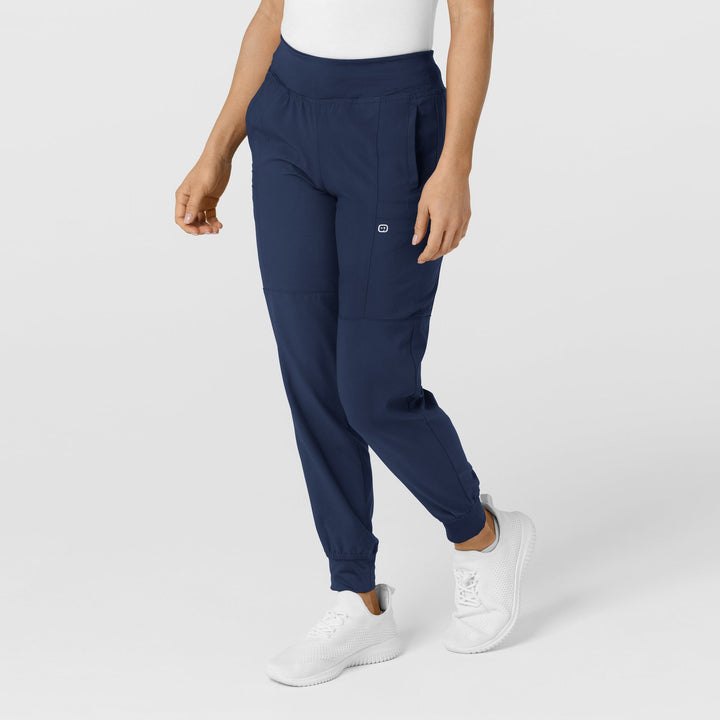 Navy - W123 Womens Jogger Set