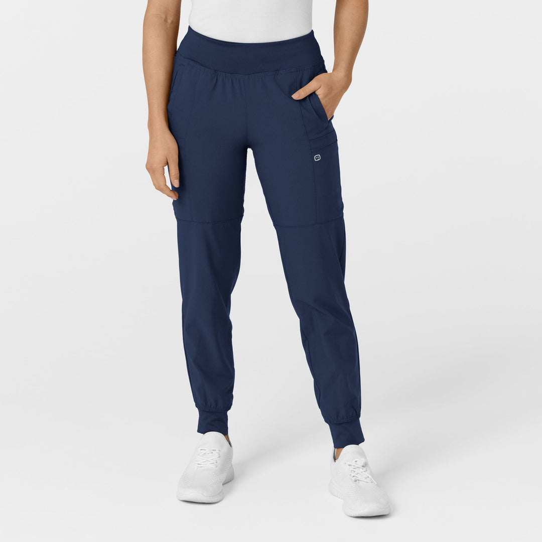 Navy - W123 Womens Jogger Set