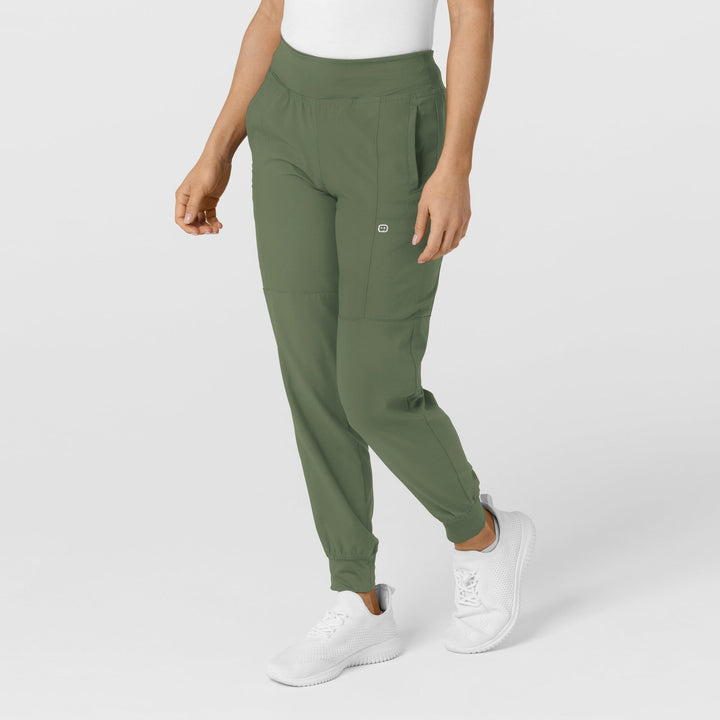 Olive - W123 Womens Jogger Set