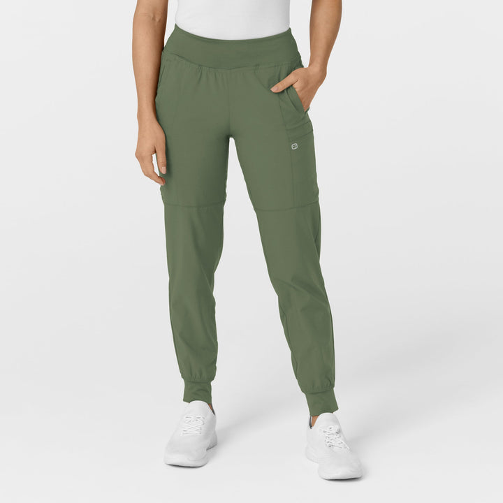 Olive - W123 Womens Jogger Set