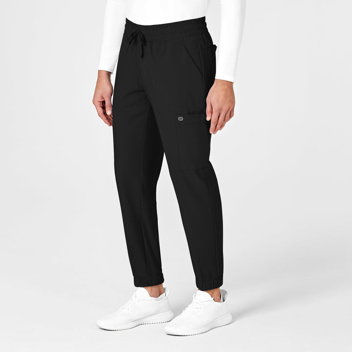 Black - Mens W123 Jogger Set
