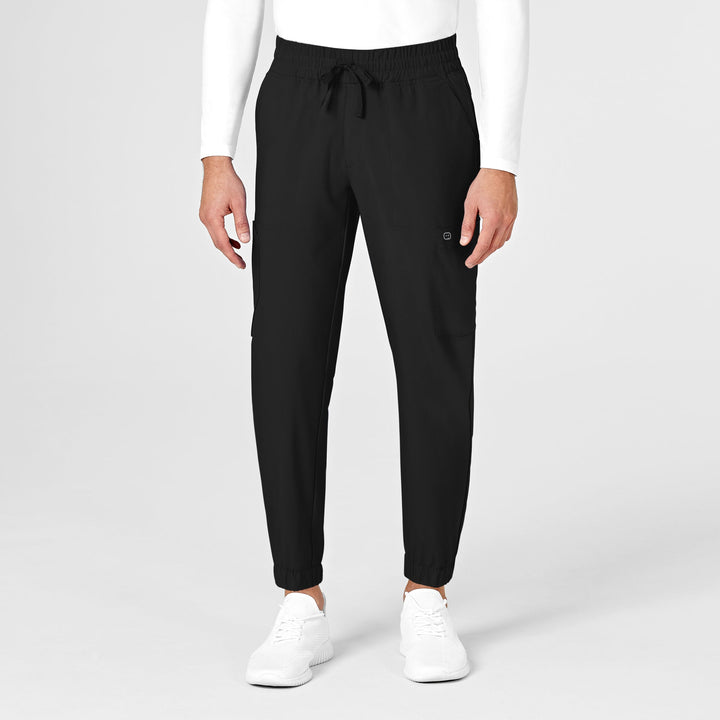 Black - Mens W123 Jogger Set