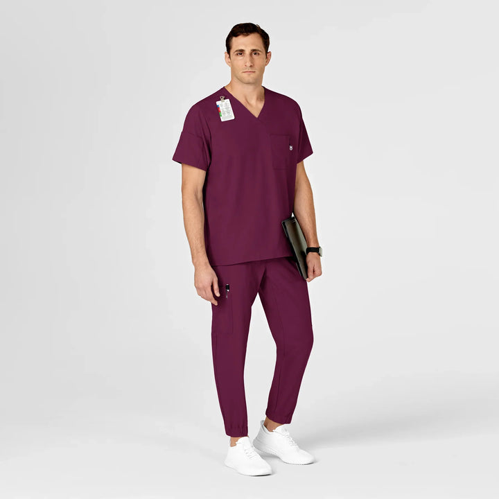 Wine - W123 Mens Jogger Set