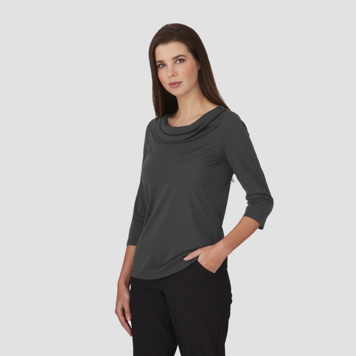 2226 - Womens City Collection Eva 3/4 Sleeve Top