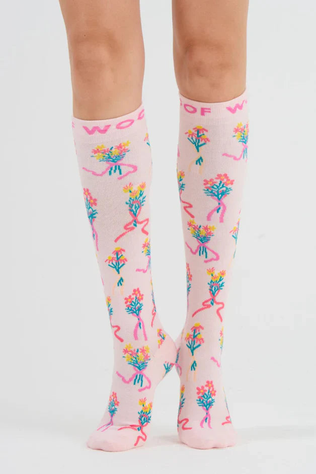 Dr Woof Compression Socks - 1 in 7 Breast Cancer Awareness
