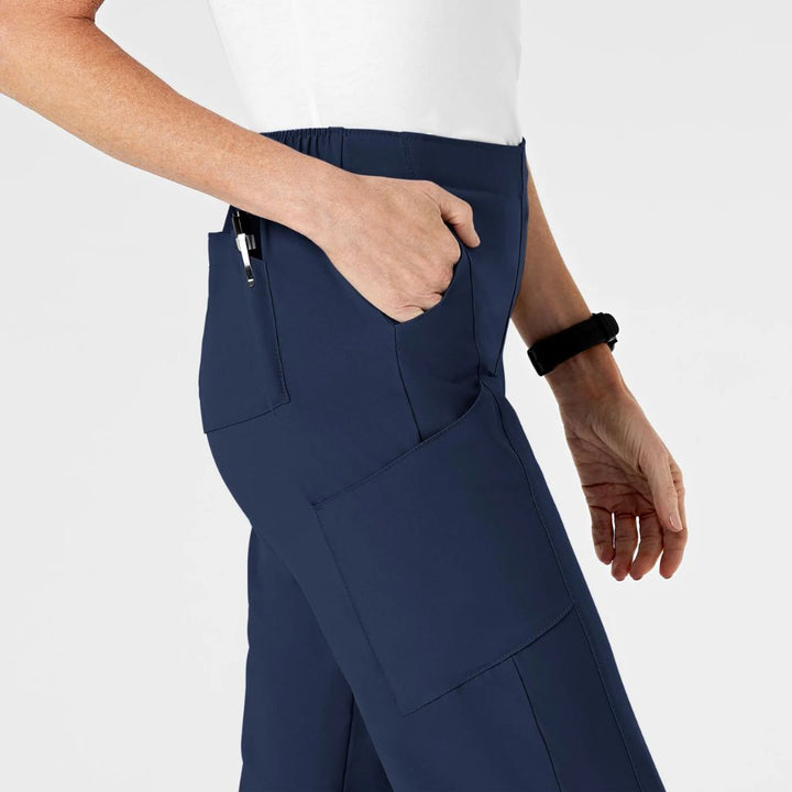 5155 - Womens Wink W123 Flat  Front Cargo Scrub Pant