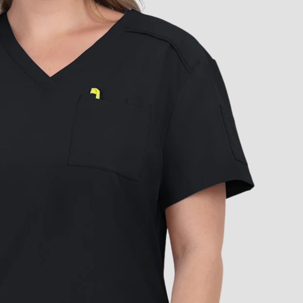 C100 - Womens Koi Cureology Aura Scrub Top