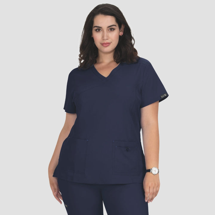 373 - Womens Koi Basics Becca Scrub Top