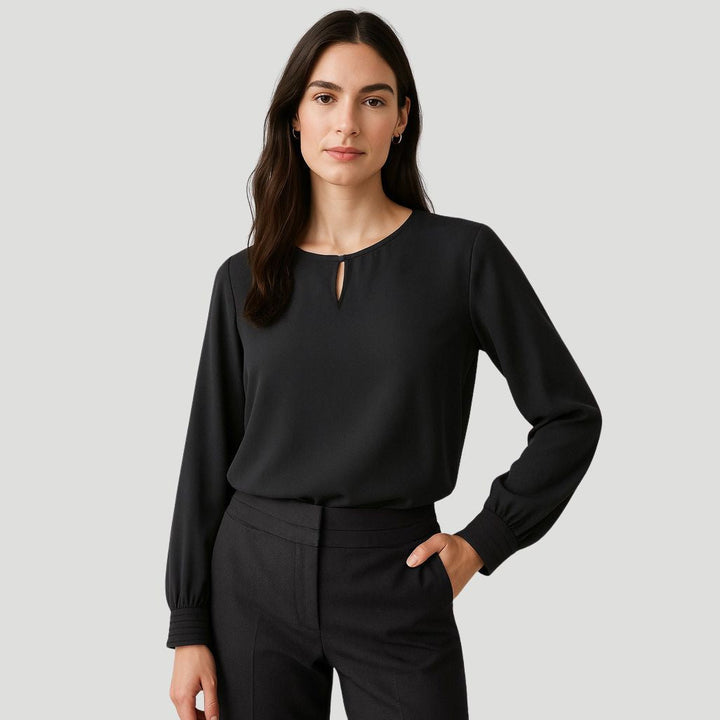 RU569LL - Womens Fashion Biz Evelyn Long Sleeve Blouse