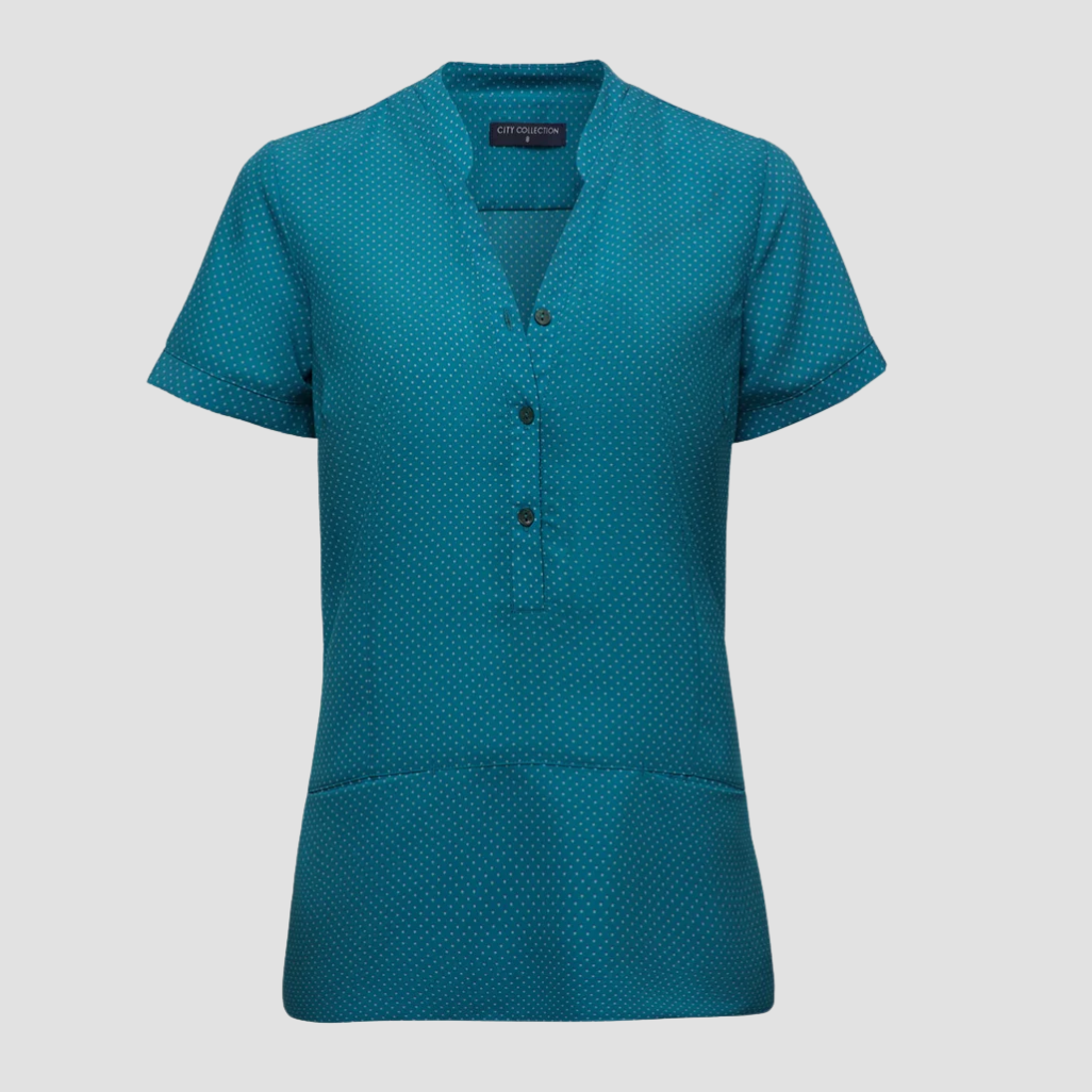 2174 - Womens City Collection Spot Tunic