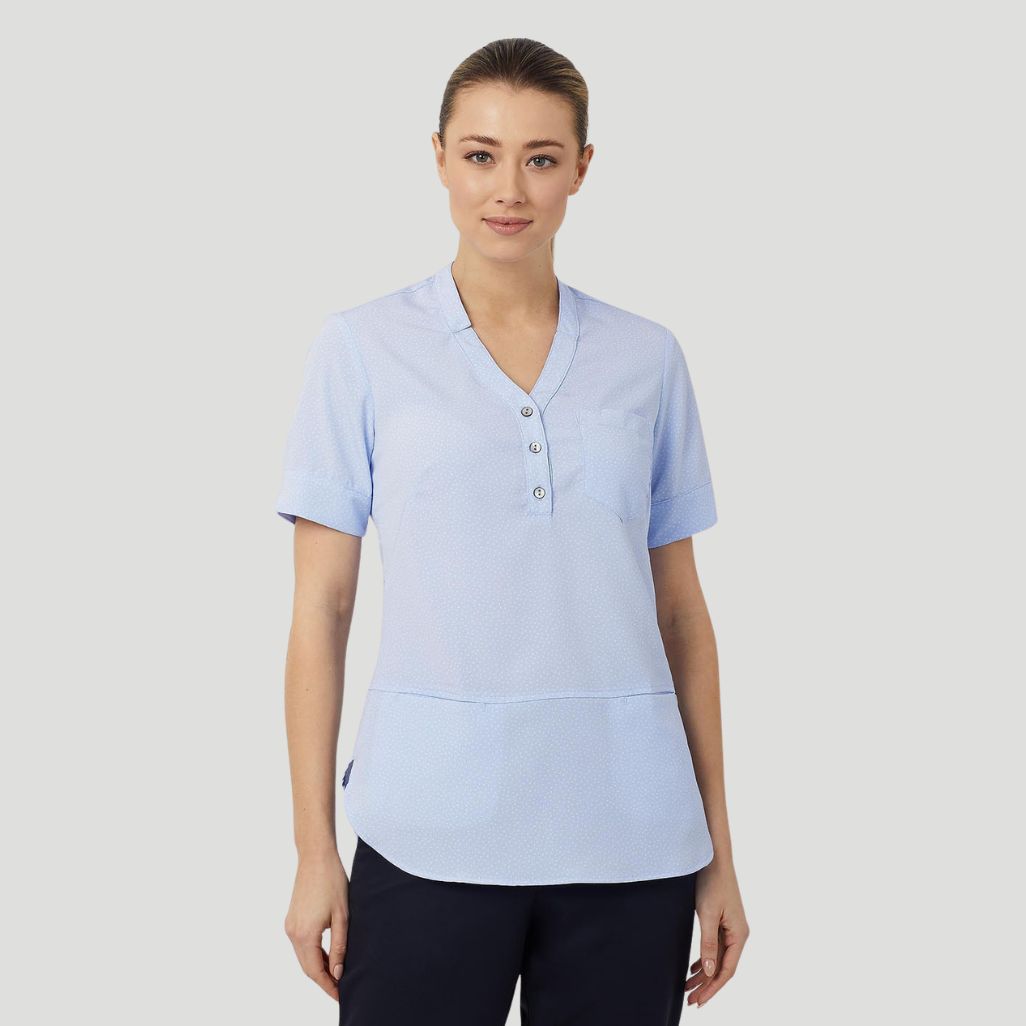 CAT9XP - Womens NNT Silvi Print Short Sleeve Tunic