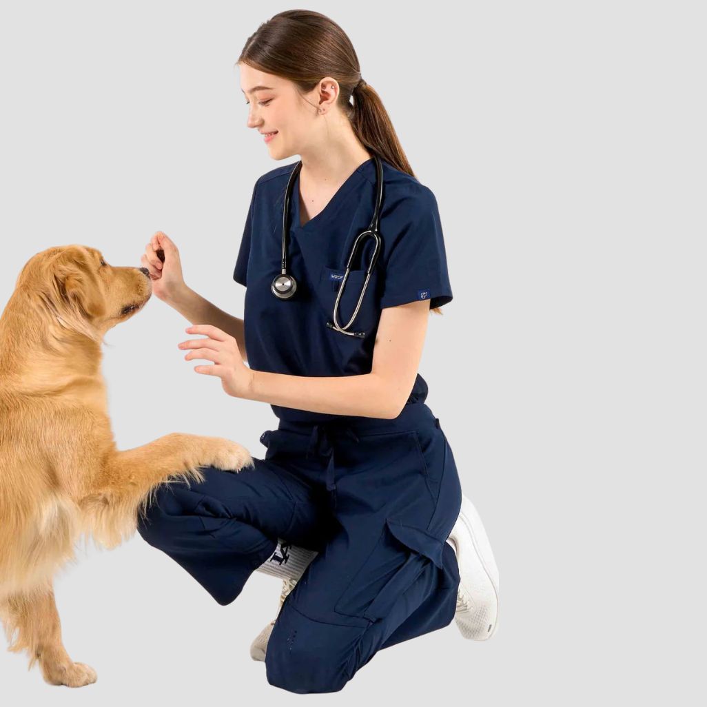 Womens Dr Woof VetCore™ Vet Med Scrub Top
