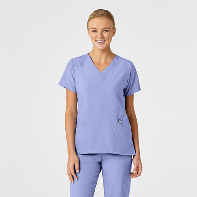 6155 - Womens Wonderwink W123 Scrub Top - Fashion Colours