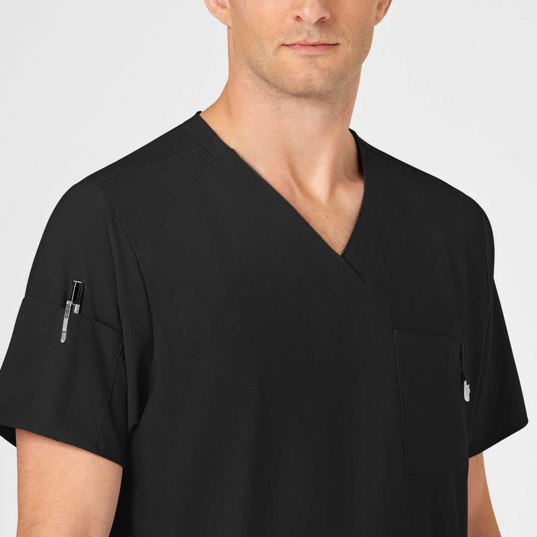 6355 - Mens Wonderwink W123 Scrub Top