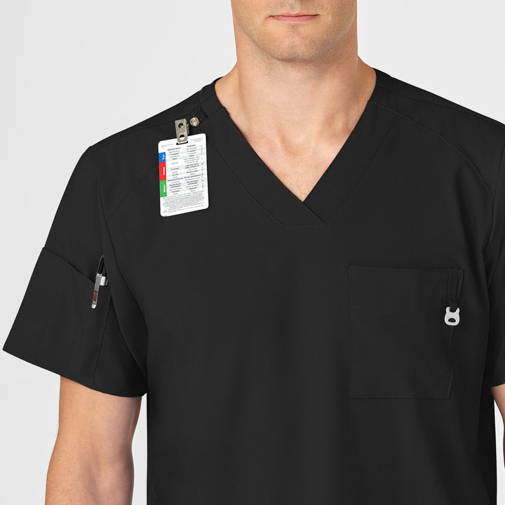 6355 - Mens Wonderwink W123 Scrub Top