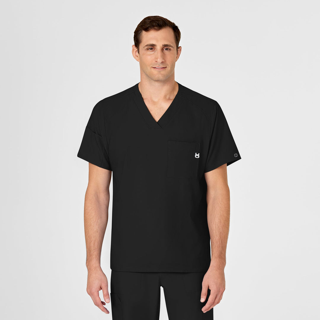 6355 - Mens Wonderwink W123 Scrub Top