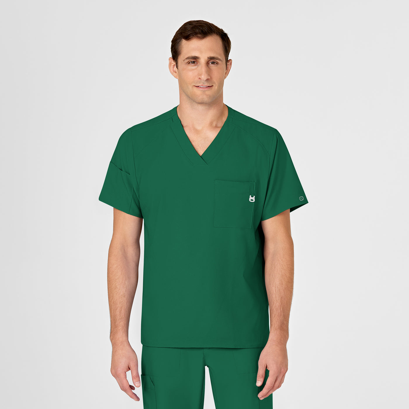 Mens Wonderwink W123 Scrub Top