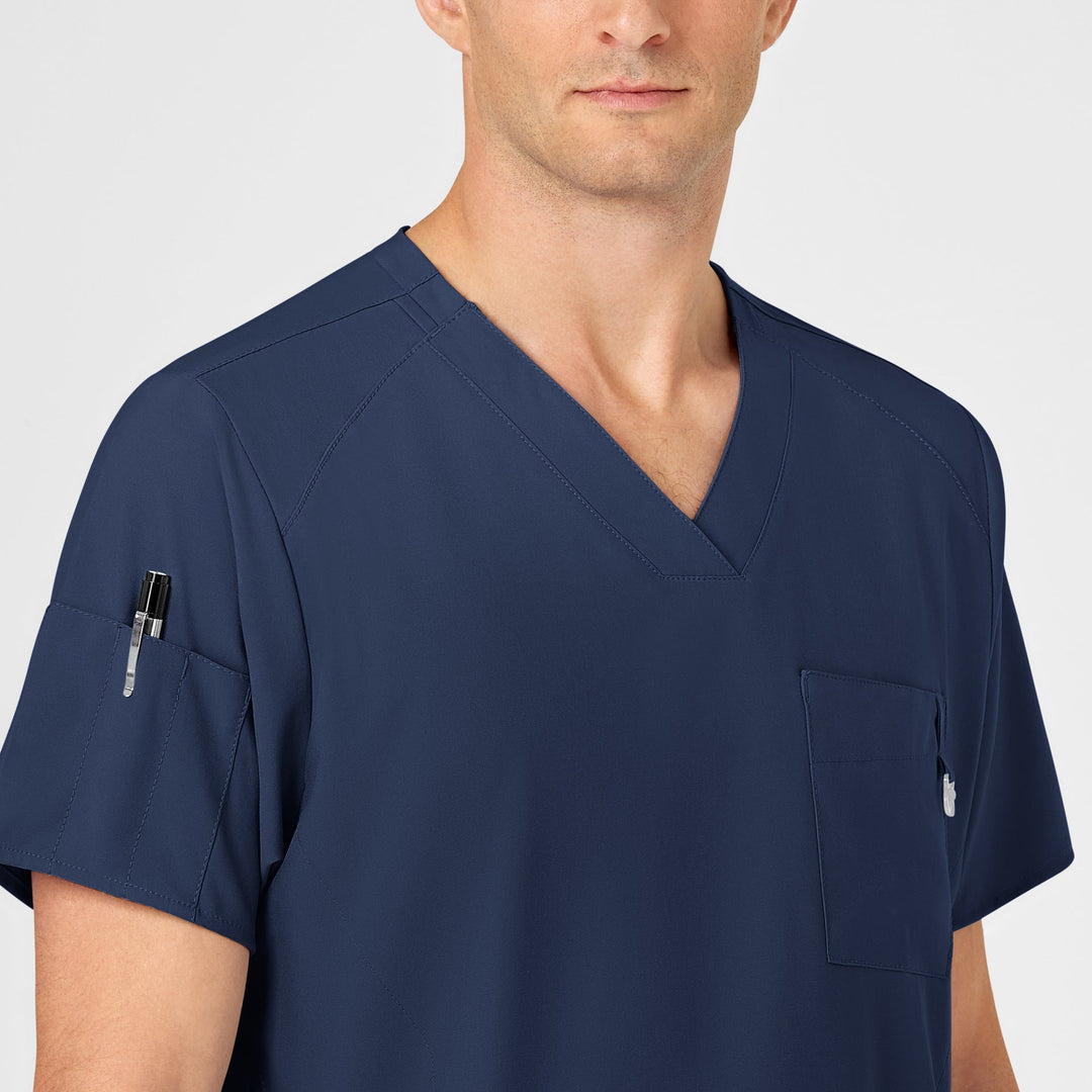 6355 - Mens Wonderwink W123 Scrub Top