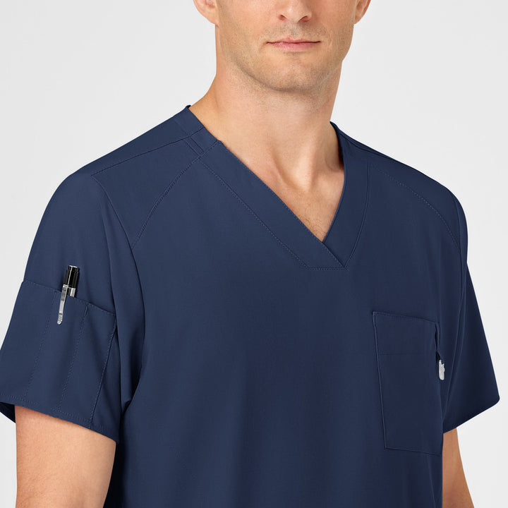 6355 - Mens Wonderwink W123 Scrub Top
