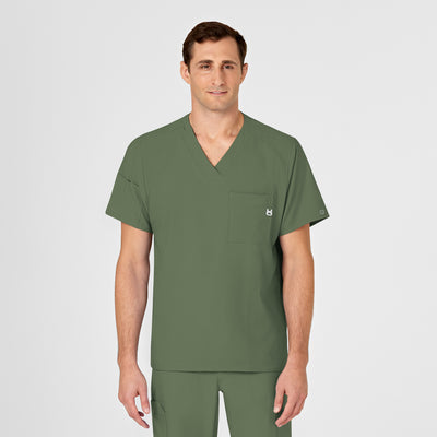 Mens Wonderwink W123 Scrub Top