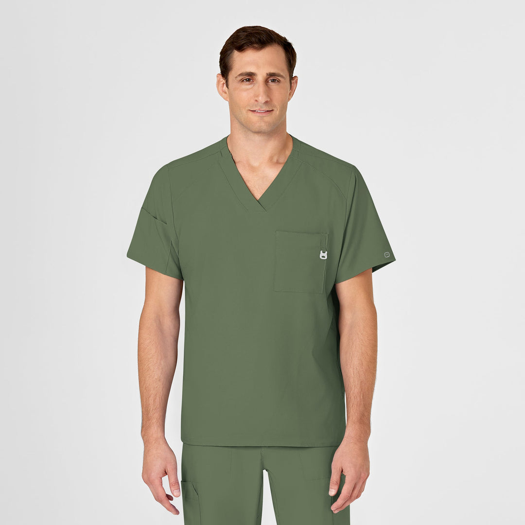6355 - Mens Wonderwink W123 Scrub Top
