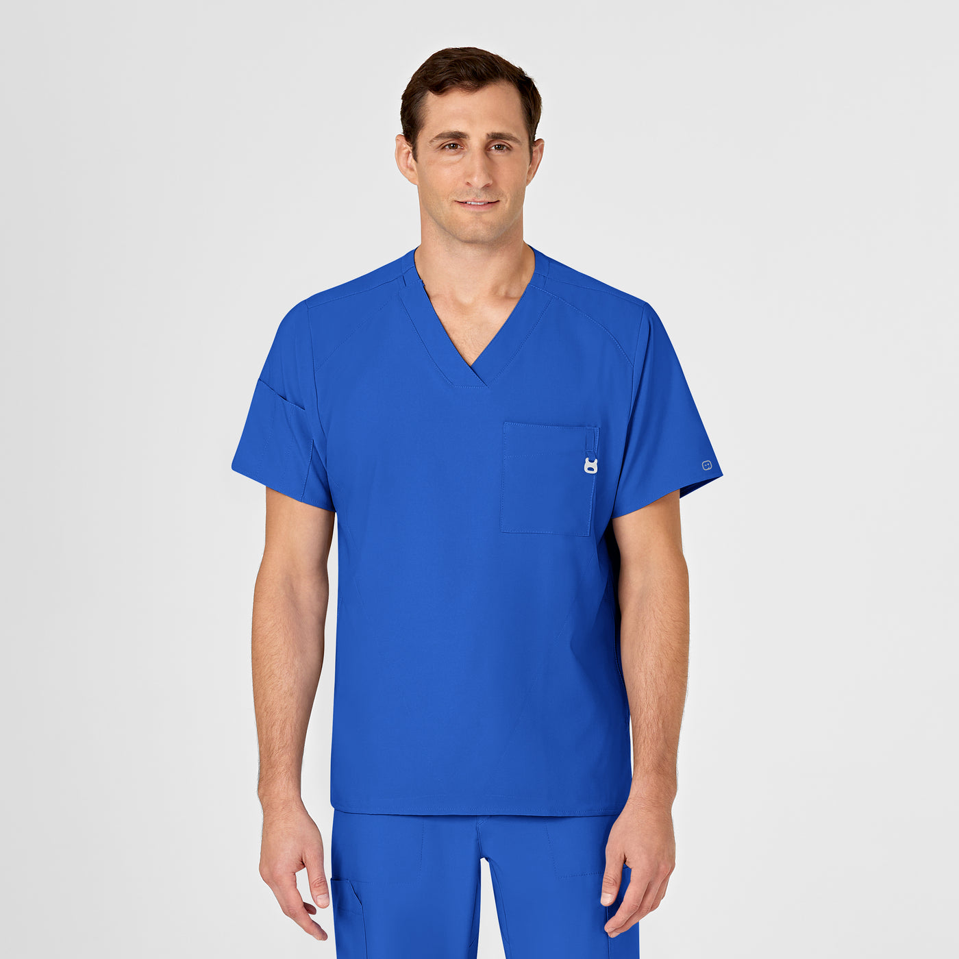 Mens Wonderwink W123 Scrub Top