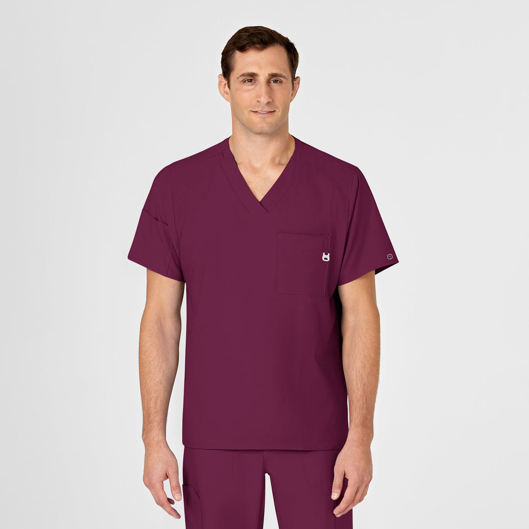 6355 - Mens Wonderwink W123 Scrub Top