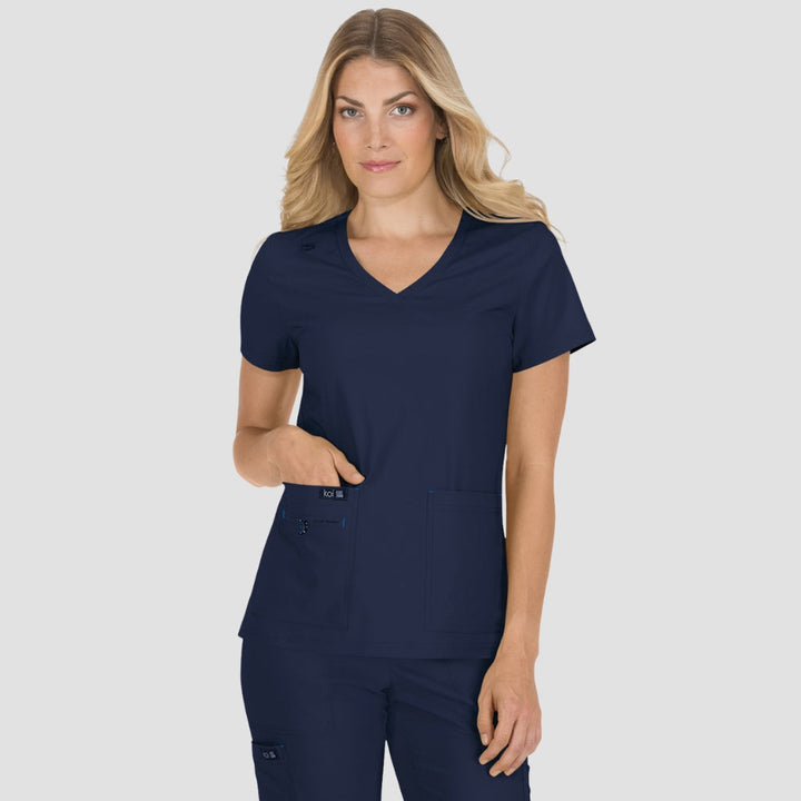 373 - Womens Koi Basics Becca Scrub Top