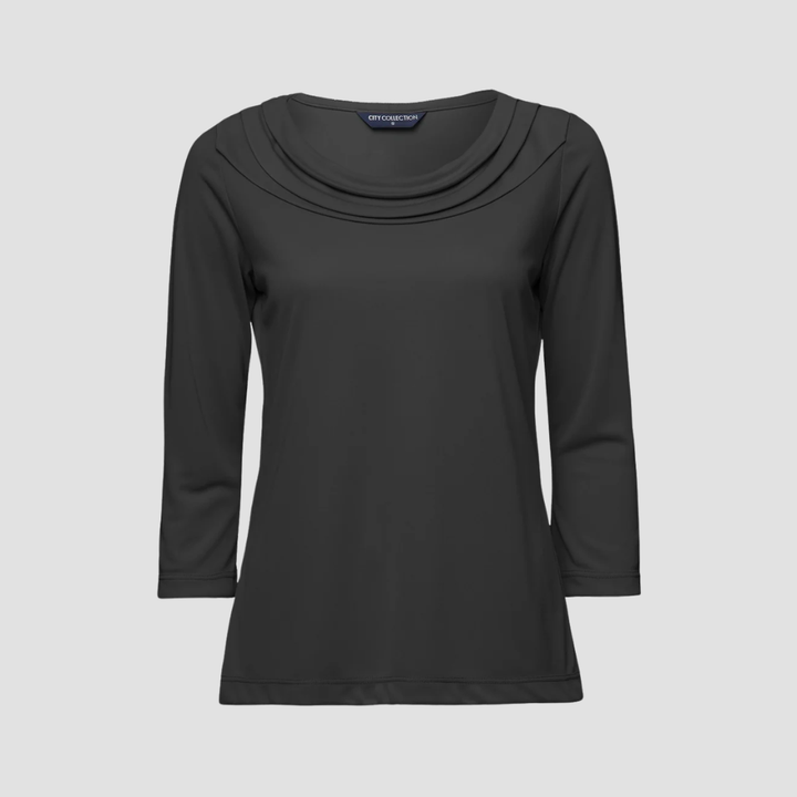 2226 - Womens City Collection Eva 3/4 Sleeve Top