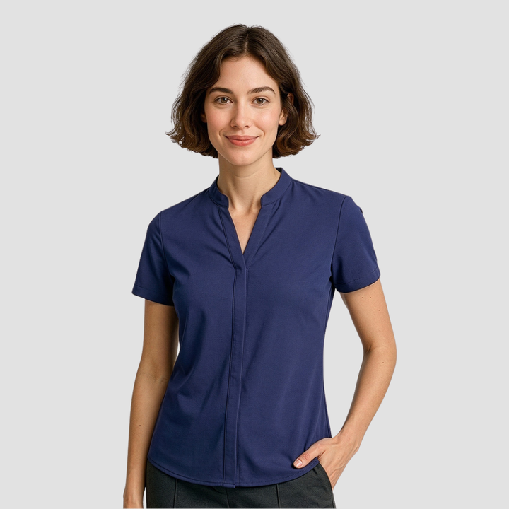 RB977LS - Womens Fashion Biz Juliette Short Sleeve Blouse