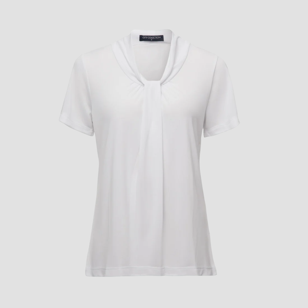 2222 - Womens City Collection Pippa Short Sleeve Top