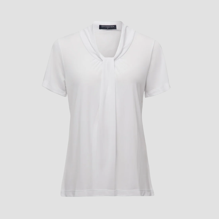 2222 - Womens City Collection Pippa Short Sleeve Top