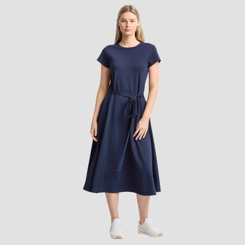 BBS2605L - Womens Biz Collection Grace T-Shirt Mid Dress