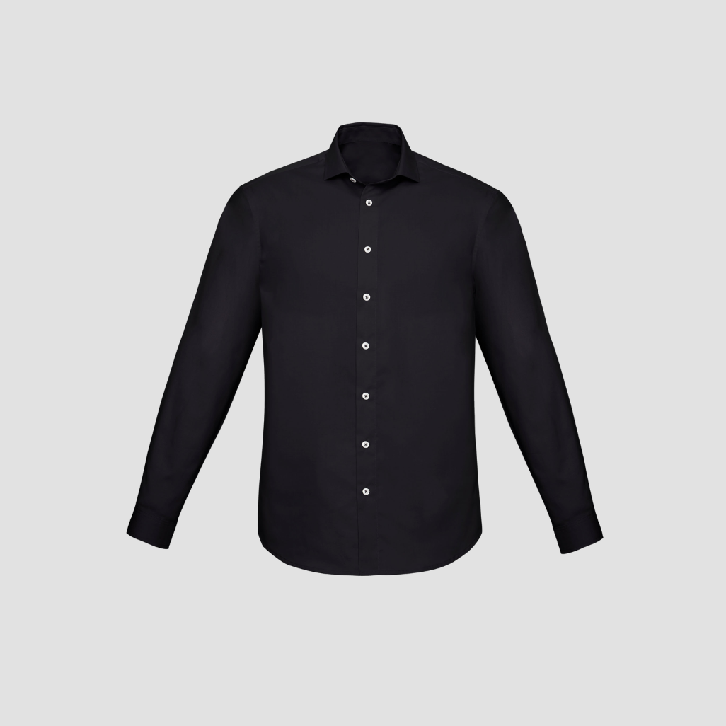 RS969ML - Mens Fashion Biz Charlie Slim Fit Long Sleeve Shirt