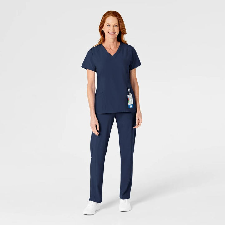 5155 - Womens Wink W123 Flat  Front Cargo Scrub Pant