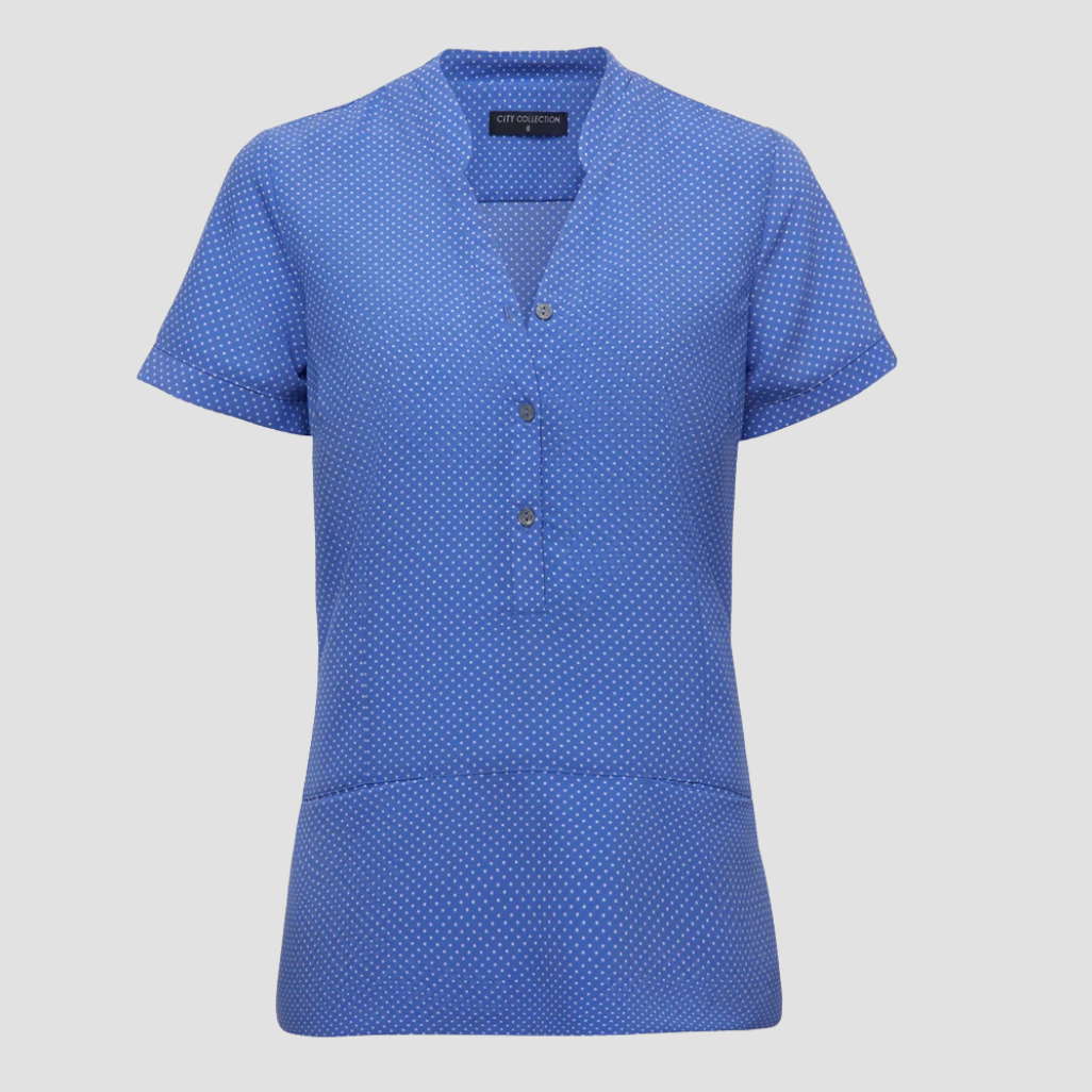 2174 - Womens City Collection Spot Tunic