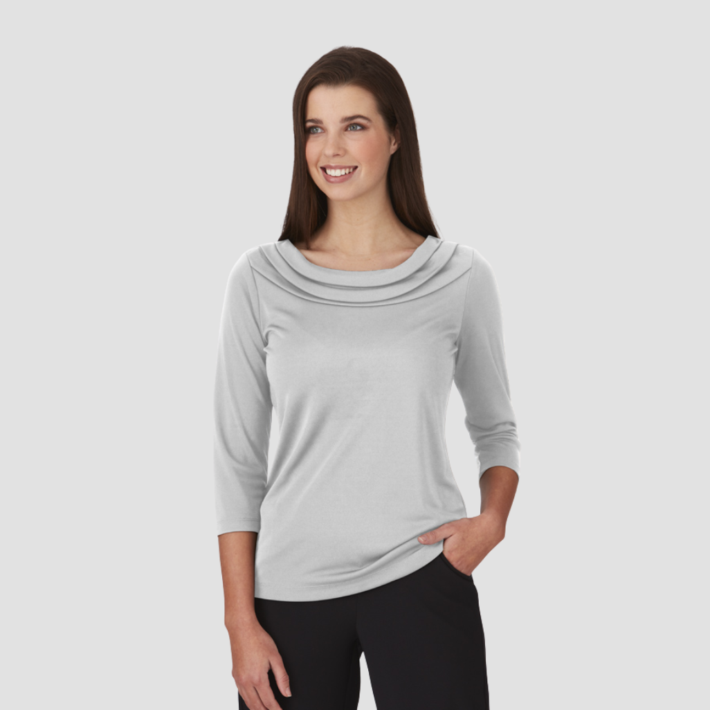2226 - Womens City Collection Eva 3/4 Sleeve Top