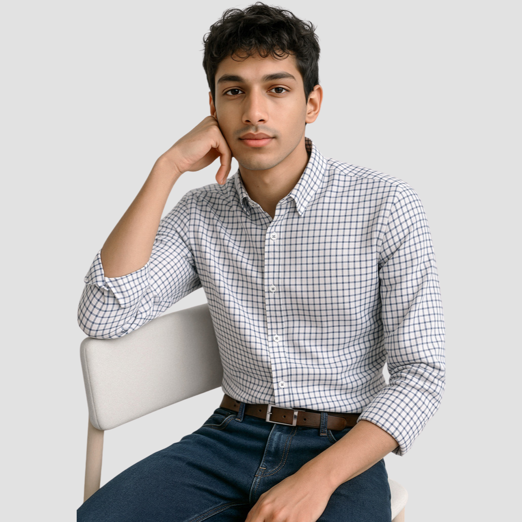 RS070ML - Mens Fashion Biz Noah Long Sleeve Shirt