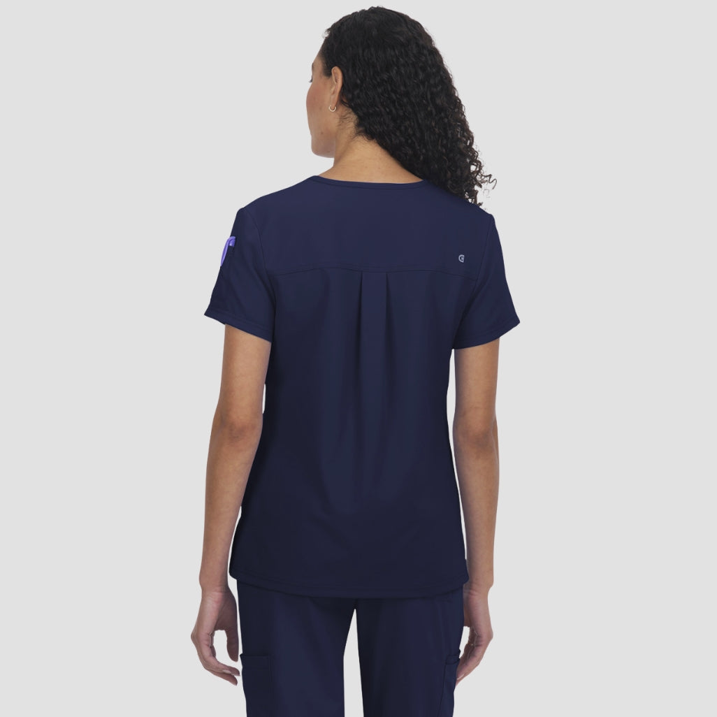C101 - Womens Koi Cureology Cardi Scrub Top