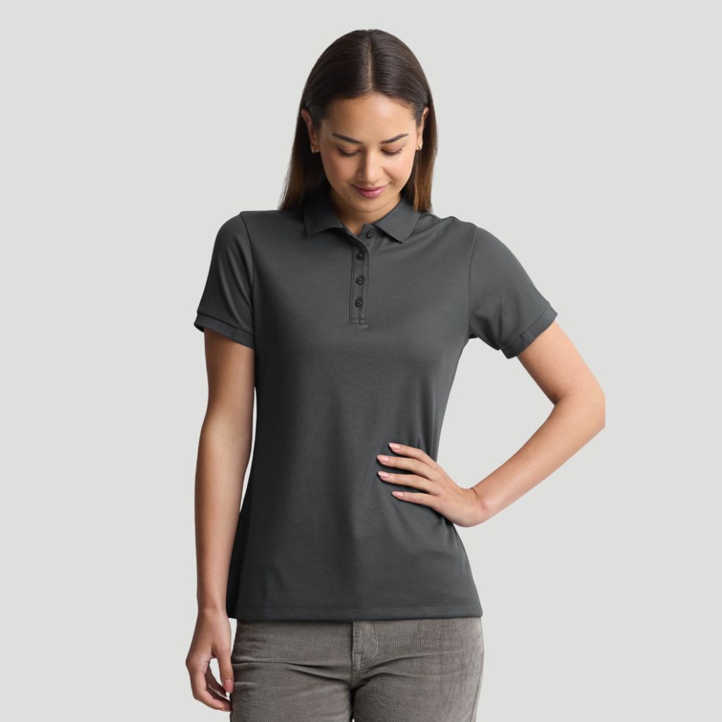 P313LS - Womens Fashion Biz Focus  Polo