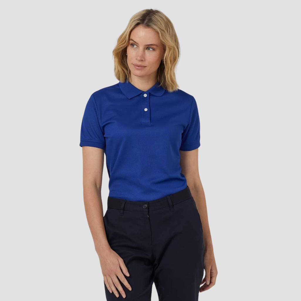 CATU58 - Womens NNT Antibacterial Polyface Short Sleeve Polo
