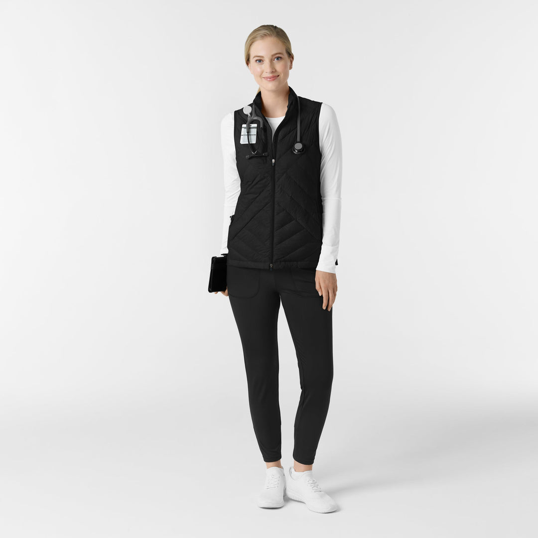 8277 - Womens Wink Quilted Scrub Vest